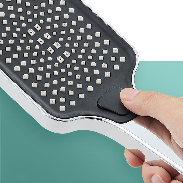 BowLift | Rectangular Pressure Shower Head 4-Adjustable Water Flow Hand Shower