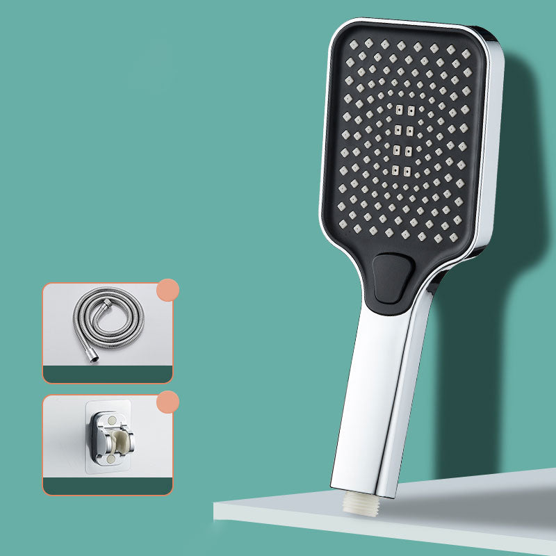 BowLift | Rectangular Pressure Shower Head 4-Adjustable Water Flow Hand Shower