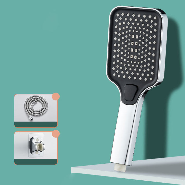 BowLift | Rectangular Pressure Shower Head 4-Adjustable Water Flow Hand Shower