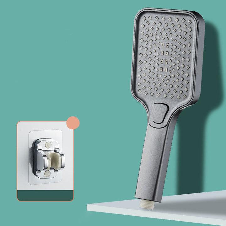 BowLift | Rectangular Pressure Shower Head 4-Adjustable Water Flow Hand Shower