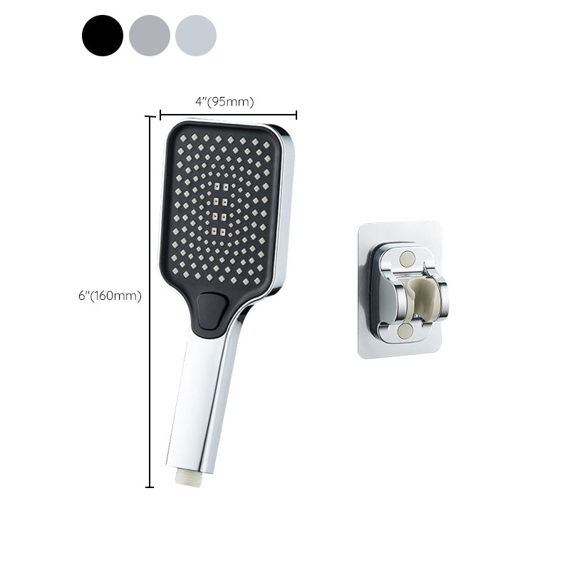 BowLift | Rectangular Pressure Shower Head 4-Adjustable Water Flow Hand Shower