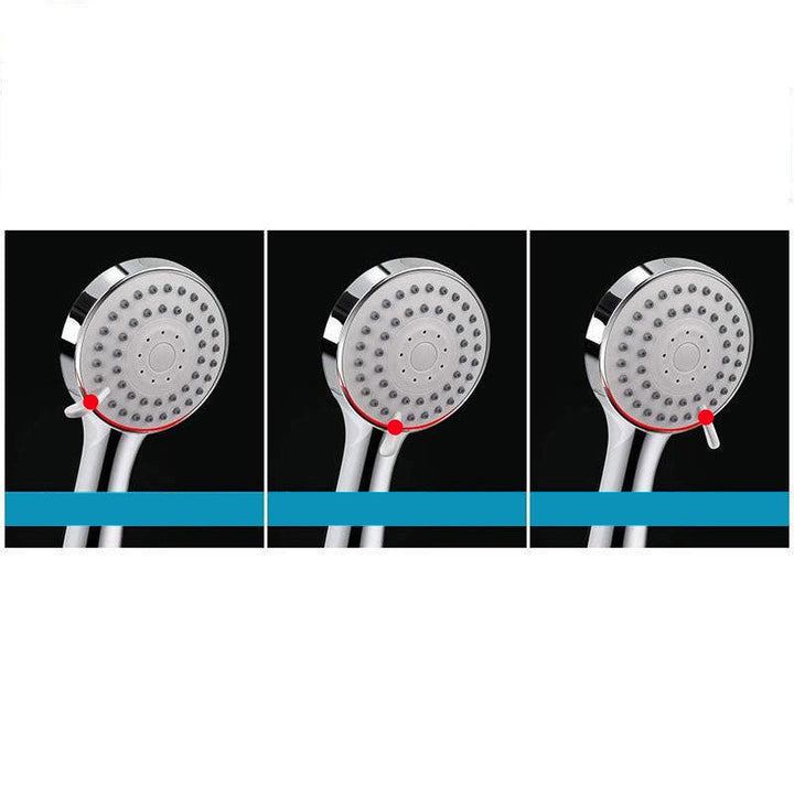 BowLift | High Pressure 8 Inch Shower Set 3-Function Hand Shower Stainless Steel Square Ceiling Shower Head