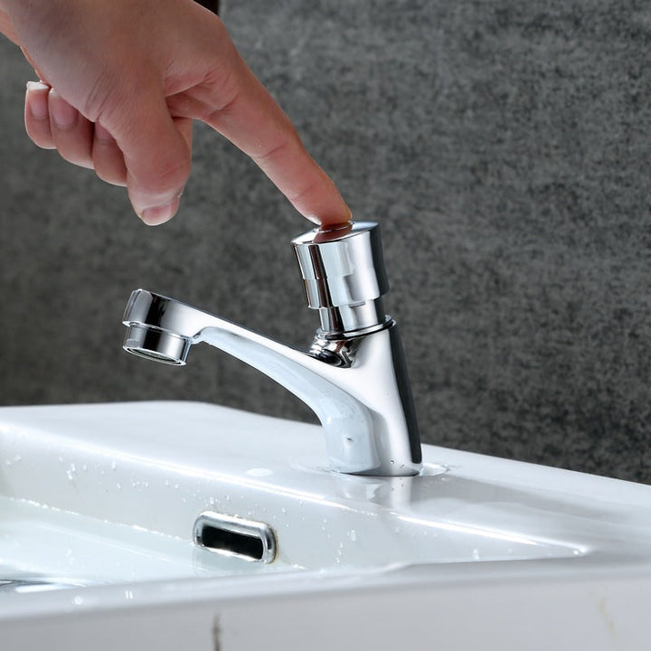 BowLift | Modern Vessel Faucet Brass 1-Handle Low Arc Vessel Faucet for Home