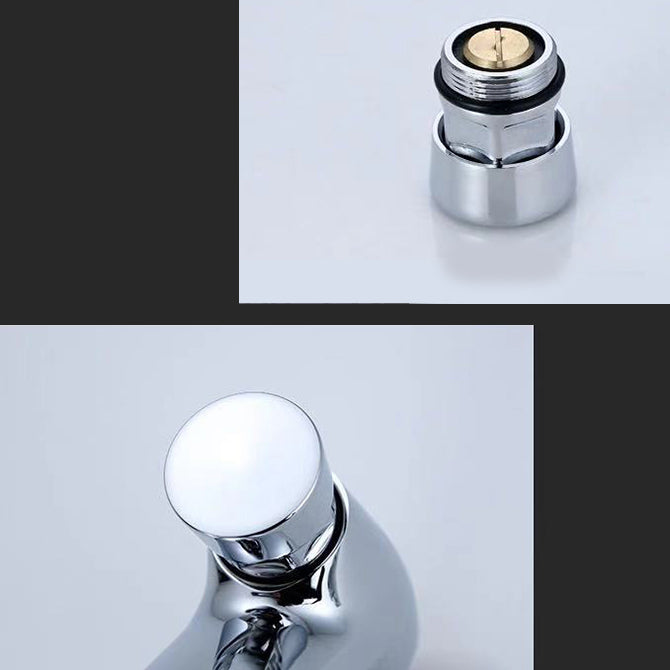 BowLift | Modern Vessel Faucet Brass 1-Handle Low Arc Vessel Faucet for Home