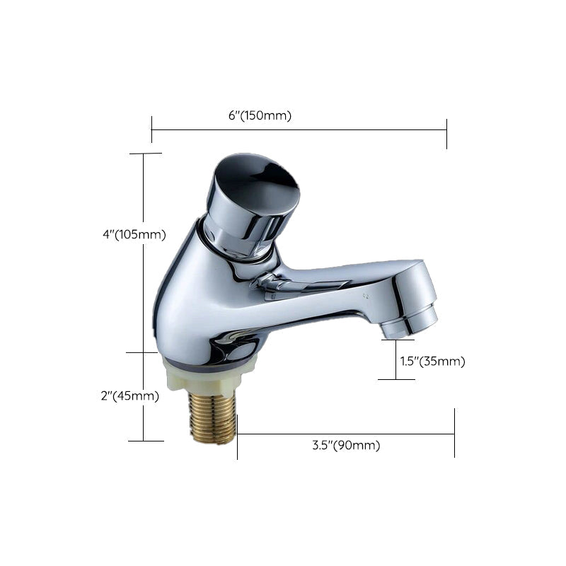 BowLift | Modern Vessel Faucet Brass 1-Handle Low Arc Vessel Faucet for Home