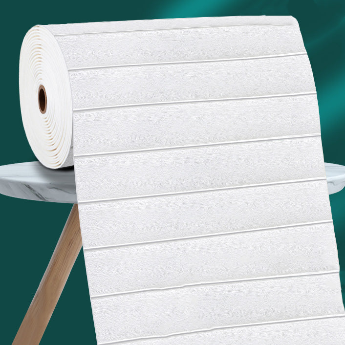 BowLift | Industrial Tin Backsplash Panel Smooth Wall Ceiling Wood Grain Design