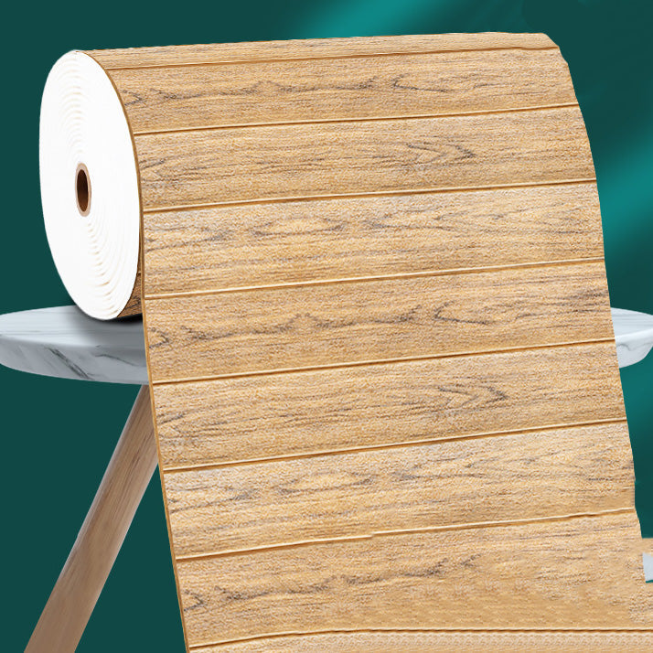 BowLift | Industrial Tin Backsplash Panel Smooth Wall Ceiling Wood Grain Design