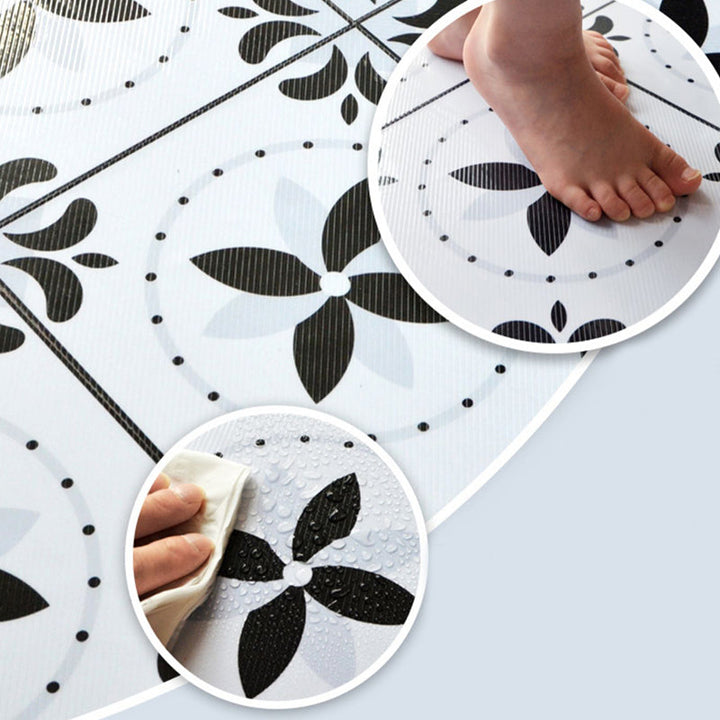 BowLift | Modern Peel & Stick Mosaic Tiles PVC Single Panel Square Peel and Stick Wall Tile