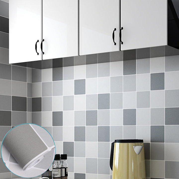 BowLift | Modern Peel and Stick Tiles Plastic Mosaic Tile Peel & Stick Field Tile for the Kitchen