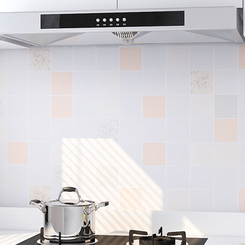 BowLift | Modern Peel and Stick Tiles PVC Square Wallpaper for Kitchen and Bathroom Splashback