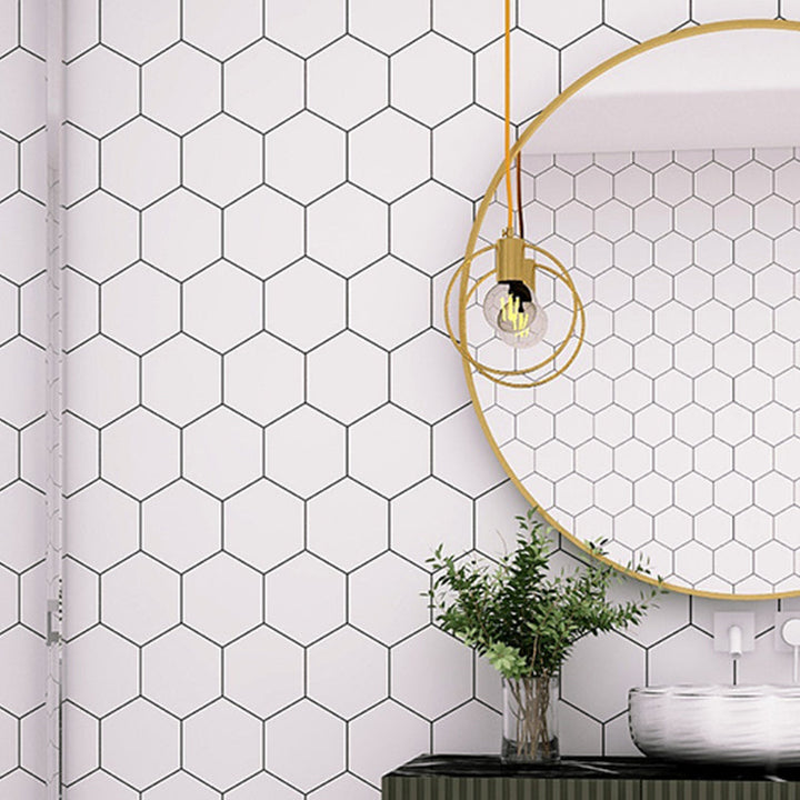 BowLift | Modern Peel and Stick Tiles PVC Square Wallpaper for Kitchen and Bathroom Splashback