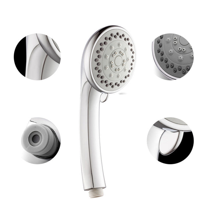 BowLift | Single Double Showerhead Square High Arc Showerhead Combo in Chrome