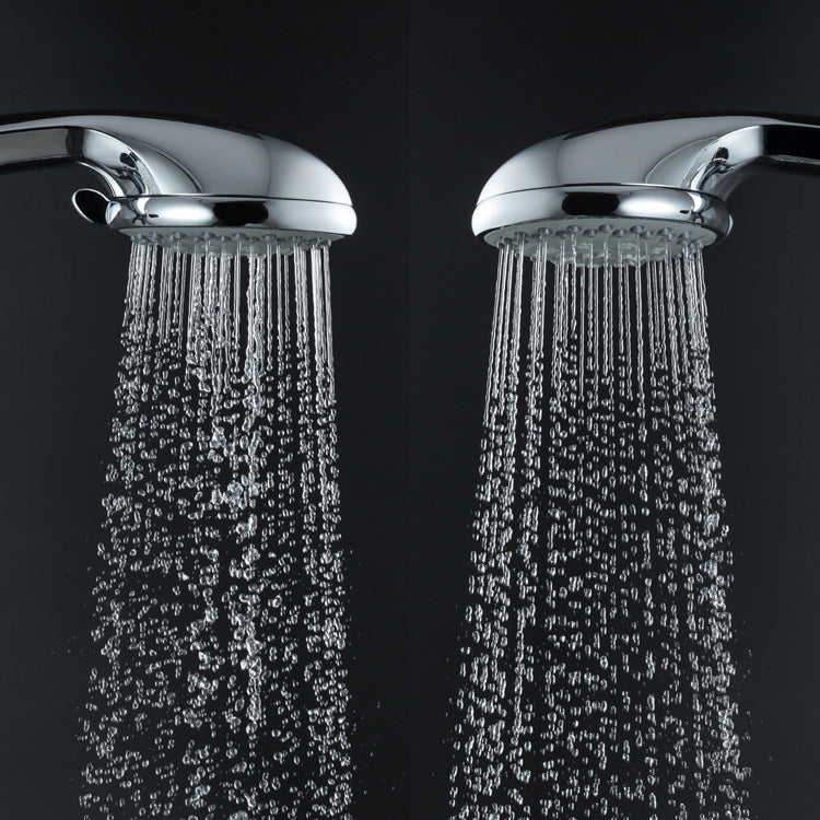 BowLift | Single Double Showerhead Square High Arc Showerhead Combo in Chrome