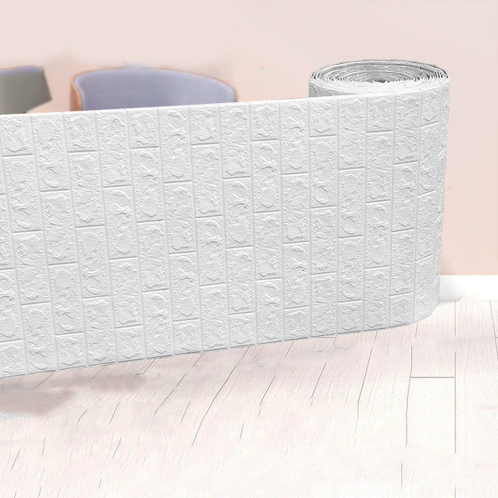 BowLift | Modern Pearl Wainscoting Waterproof PVC Wall Access Panel Peel and Stick Wall Tile