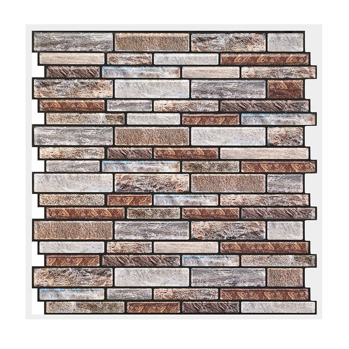 BowLift | Wall Tiles Floor Tile Kitchen Brick Look Waterproof Peel and Stick Wall Tiles Floor Tile