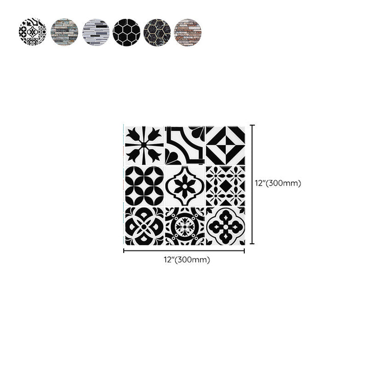 BowLift | Wall Tiles Floor Tile Kitchen Brick Look Waterproof Peel and Stick Wall Tiles Floor Tile
