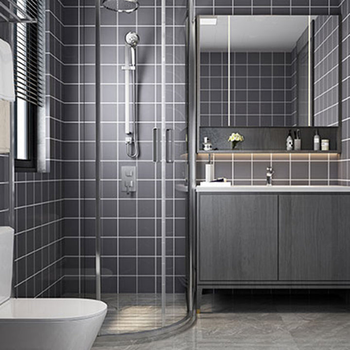 BowLift | Modern Peel and Stick Tile Bathroom Single Tile Peel and Stick Tile