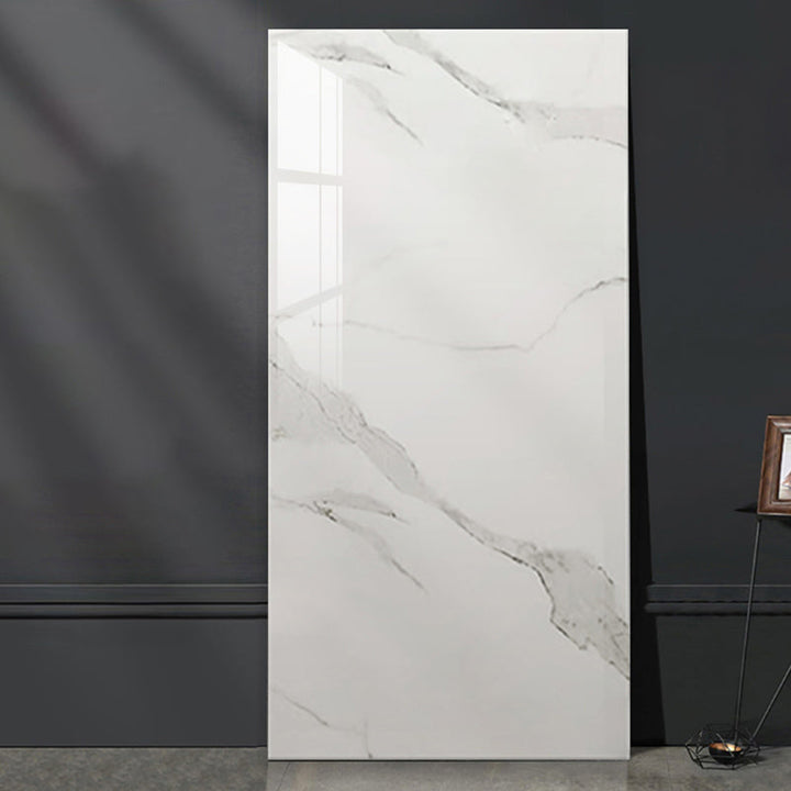 BowLift | Waterproof Bathroom Splash Protection Tiles Classic Marble Peel and Stick Splash Protection Tiles
