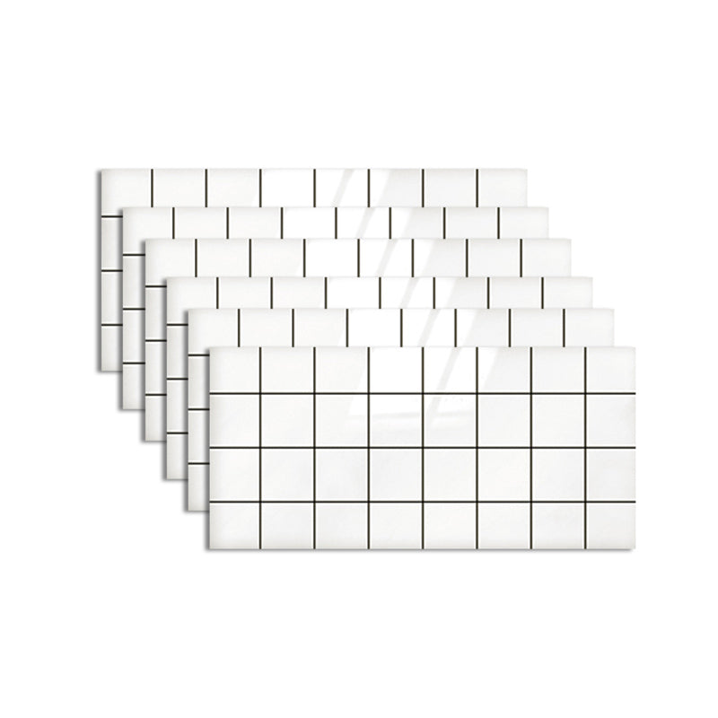 BowLift | Classic Kitchen Back Wall Tiles Plaid Pattern Self-Adhesive Back Wall Tiles