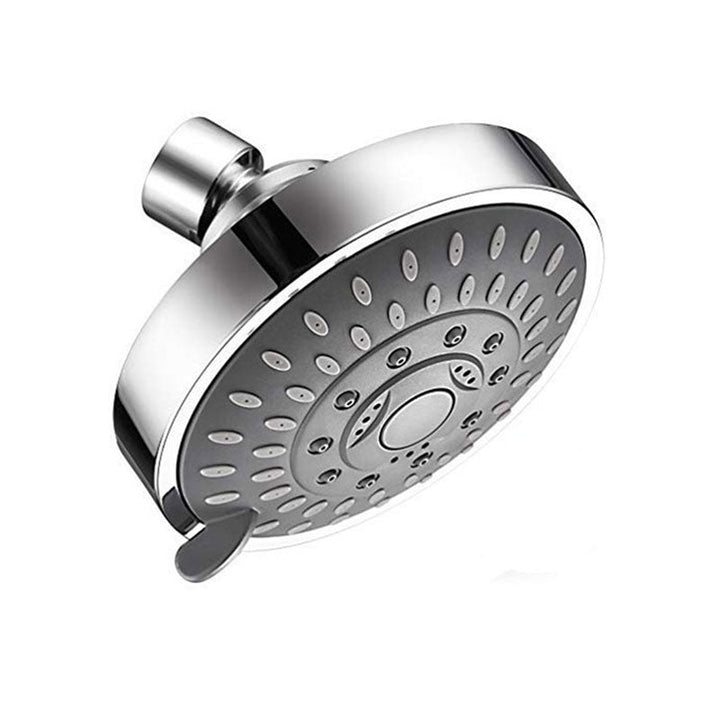 BowLift | Modern Standard 5 Settings Shower Head Round Metal Adjustable Spray Pattern Shower Head