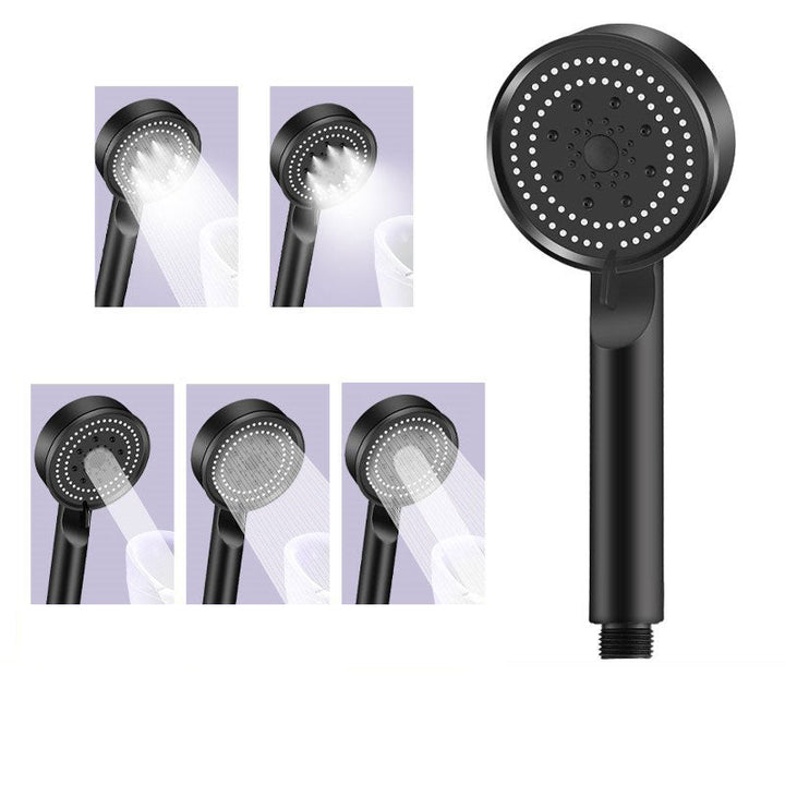 BowLift | Contemporary shower head combination hand shower plastic wall-mounted round shower combination