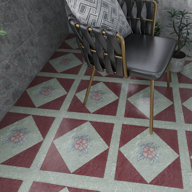 BowLift | Peel and Stick PVC flooring Matte vinyl floor with stone look