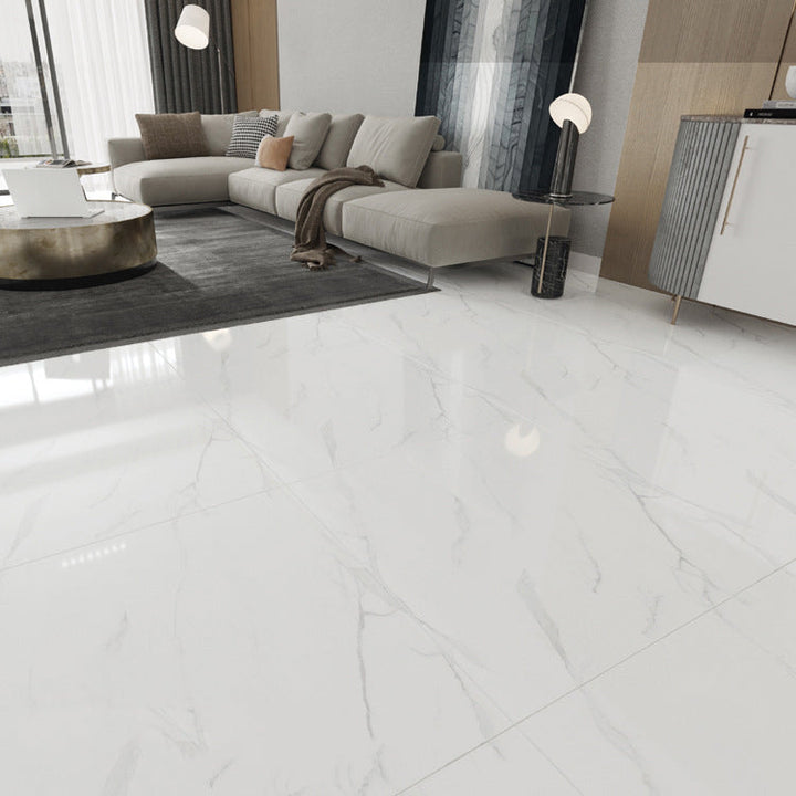 BowLift | Peel and Stick Vinyl Floor Low Gloss PVC Flooring with Marble Look