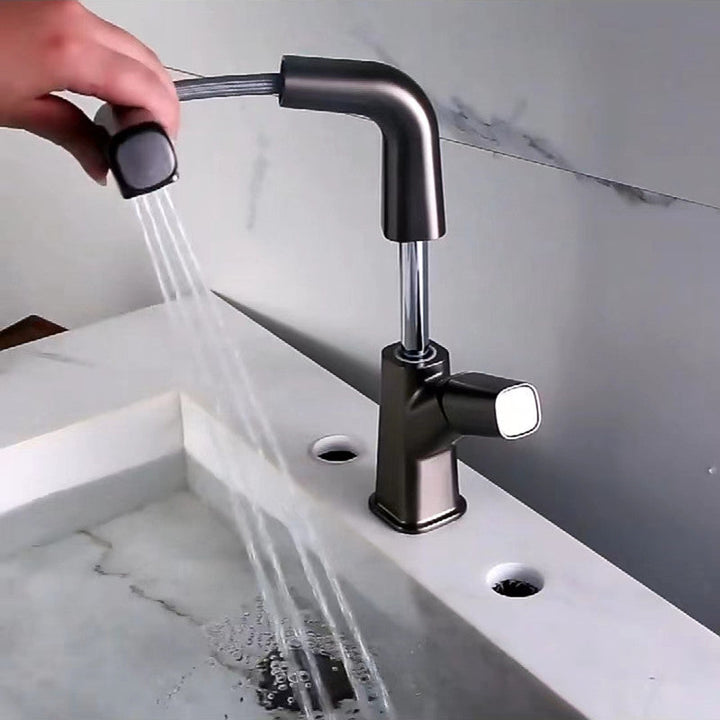 BowLift | Single-Lever Faucet Contemporary Style Basin Faucet for Bathroom