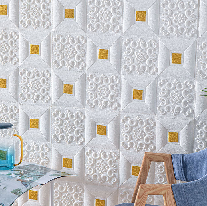 BowLift | Modern Tin Back Wall Covering Smooth Wall Ceiling XPE Cotton Set of 1