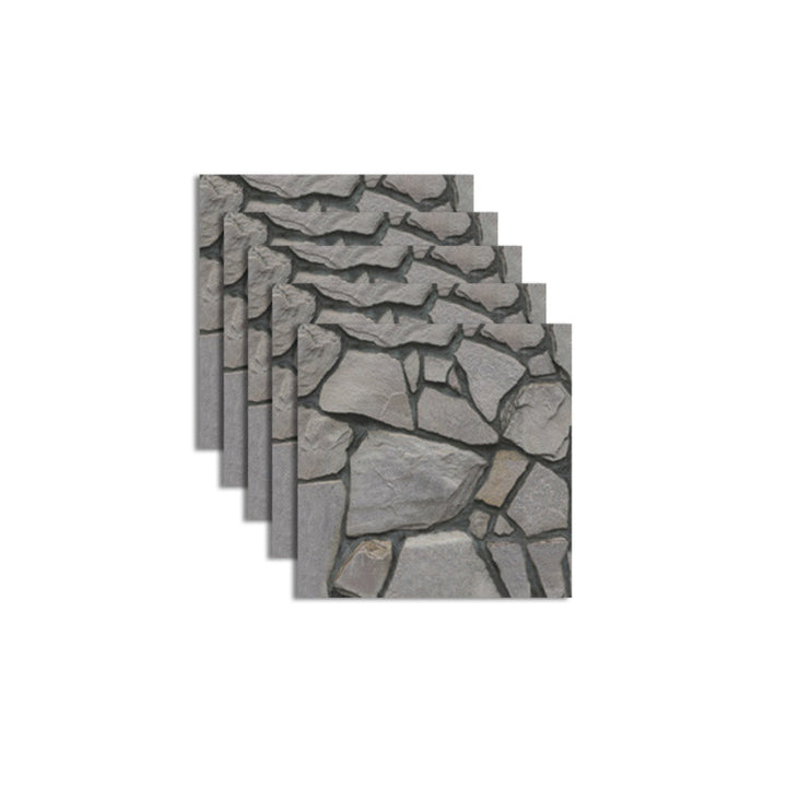 BowLift | Pattern Matte Color Stone Peel and Stick Mosaic Tile Peel and Stick Tile Set of 5