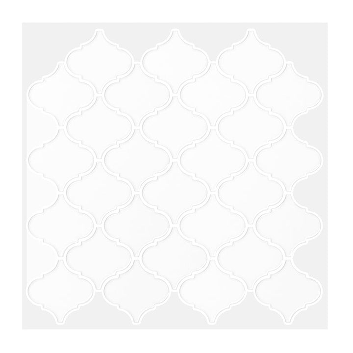 BowLift | Polygon Metal Peel and Stick Back Wall Tile PVC Peel and Stick Tile for the Kitchen