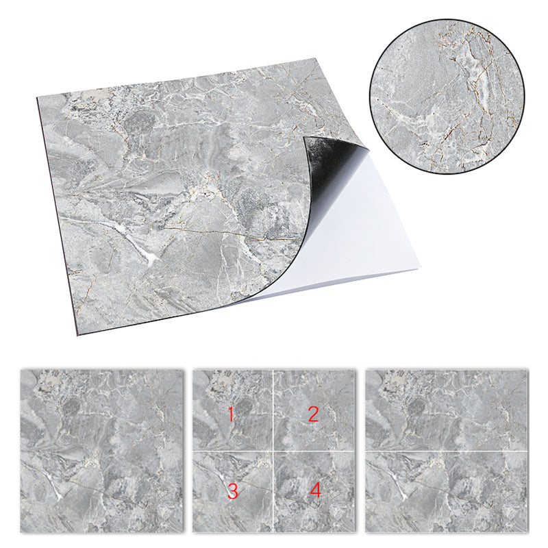 BowLift | Multi-Tonal Style Vinyl Plank Peel and Stick Porcelain Tile Look Vinyl Plank Flooring