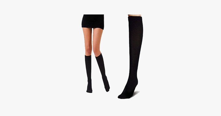 BowLift | Knee-length slimming compression stockings