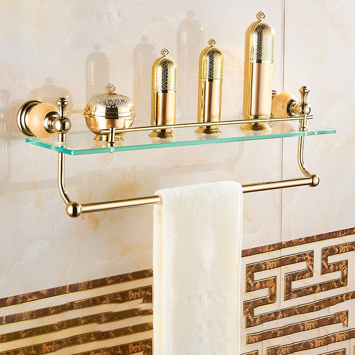 BowLift | Modern bathroom accessories as a single piece or as a set in gold