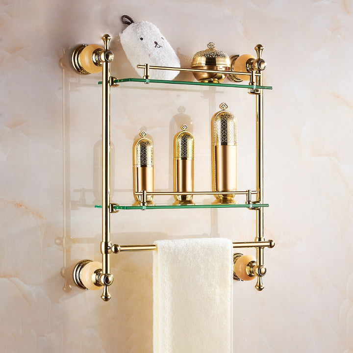 BowLift | Modern bathroom accessories as a single piece or as a set in gold