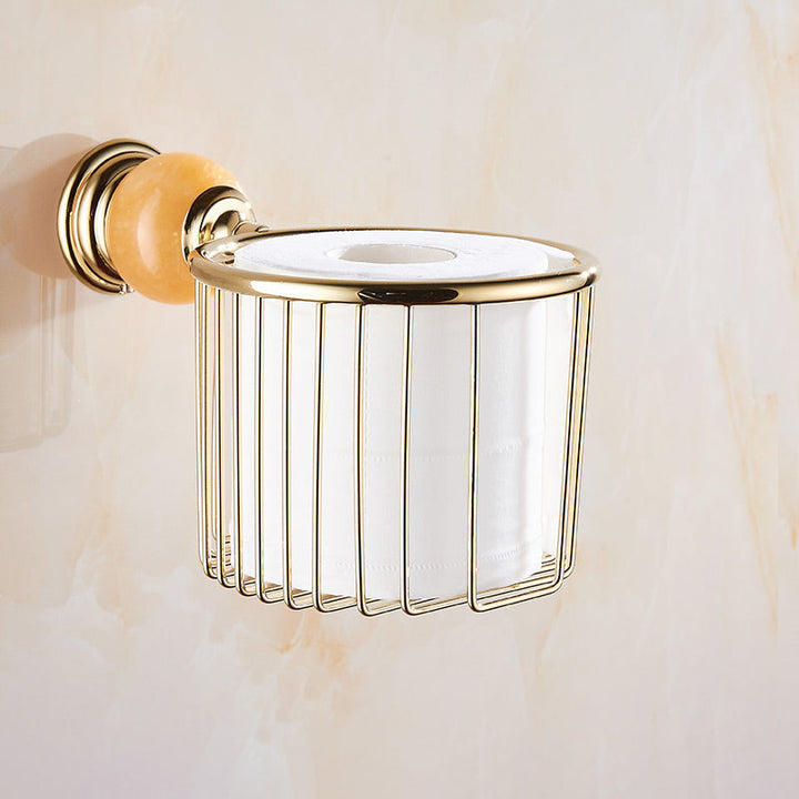 BowLift | Modern bathroom accessories as a single piece or as a set in gold