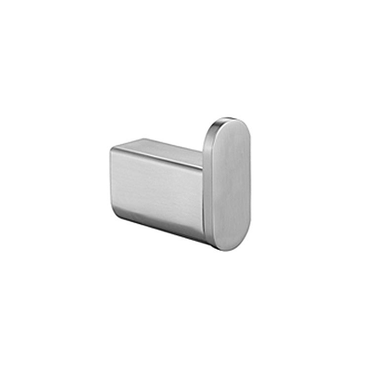 BowLift | 5-piece modern bathroom accessory set made of stainless steel with towel bar/robe hooks/paper holder