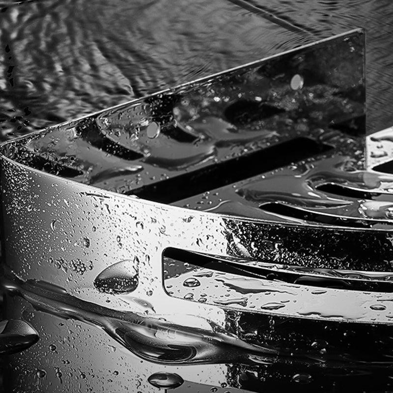 BowLift | Modern Bathroom Set with Bathroom Shelf/Towel Bar Polished Chrome Bathroom Accessory Set