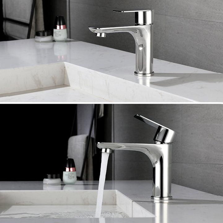BowLift | Modern Vessel Faucet Copper Single Handle Low Arc Vessel Faucet for Home