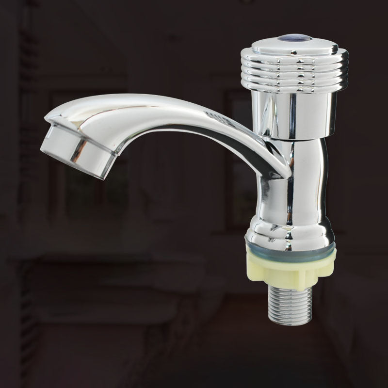 BowLift | Modern bathroom faucet chrome knob handle with water hose sink faucet