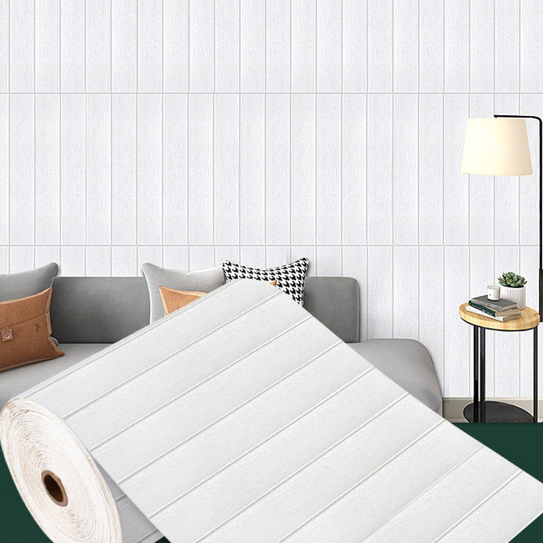 BowLift | Modern Pearl Wainscoting PVC Wall Access Panel Peel and Stick Foam Trim