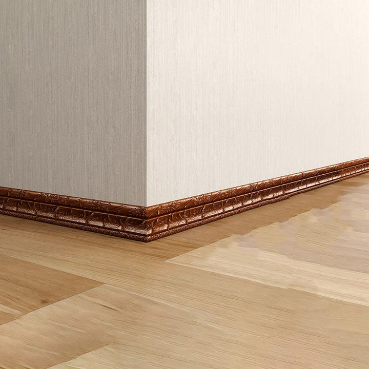 BowLift | Modern Baseboards 3D Embossing Baseboard PVC Stereo Base Set of 1