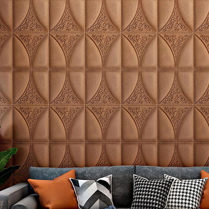 BowLift | Contemporary Wall Plank 3D Brick Wall Panels Waterproof Set of 10