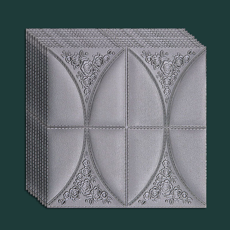 BowLift | Contemporary Wall Plank 3D Brick Wall Panels Waterproof Set of 10