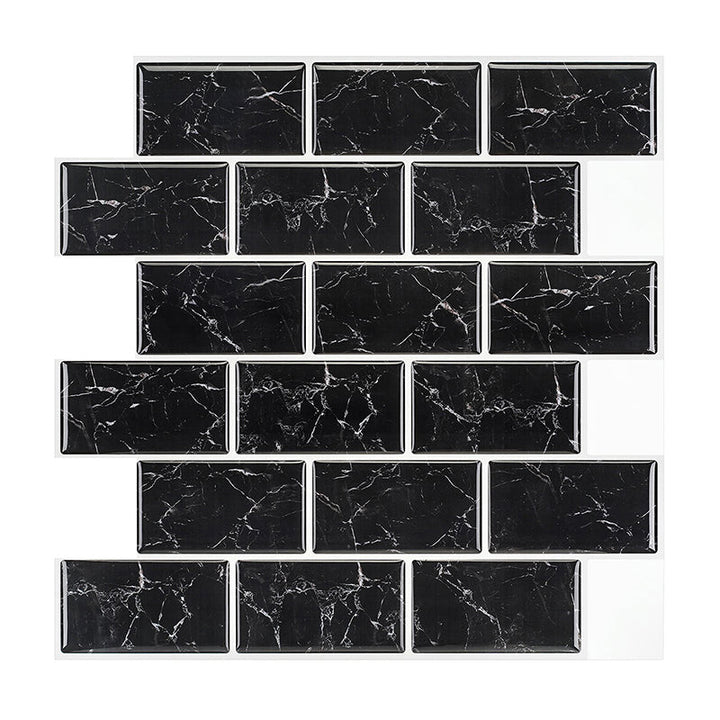 BowLift | Pattern Matte Color Stone Peel and Stick Mosaic Tile Peel and Stick Tile Set of 2