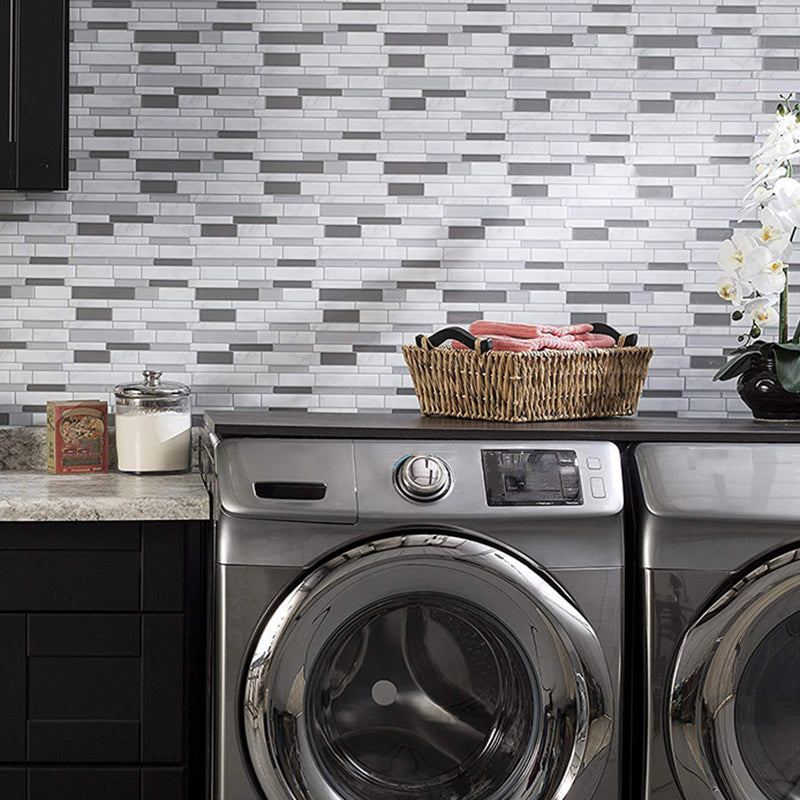 BowLift | Floor and wall tile kitchen brick look for peeling and sticking waterproof wall tile