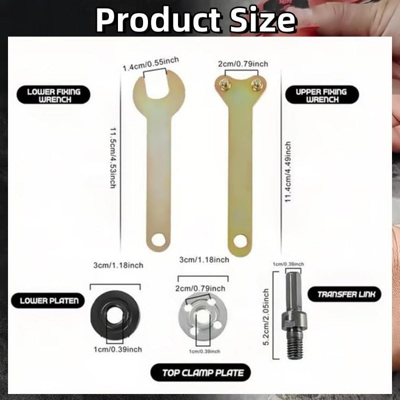 Drill To Grinder Adapter Kit Bowlift