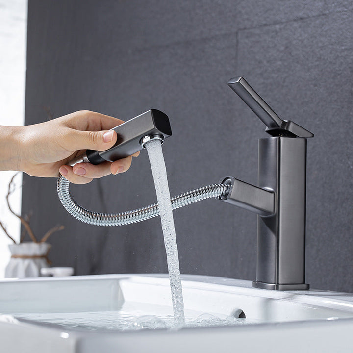BowLift | Glam Style Faucet Single Handle Centerset Faucet with Swivel Spout
