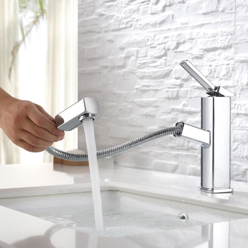 BowLift | Glam Style Faucet Single Handle Centerset Faucet with Swivel Spout
