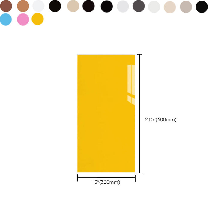 BowLift | Single Tile Peel and Stick Tile Plastic Peel and Stick Tile with Rectangular Shape